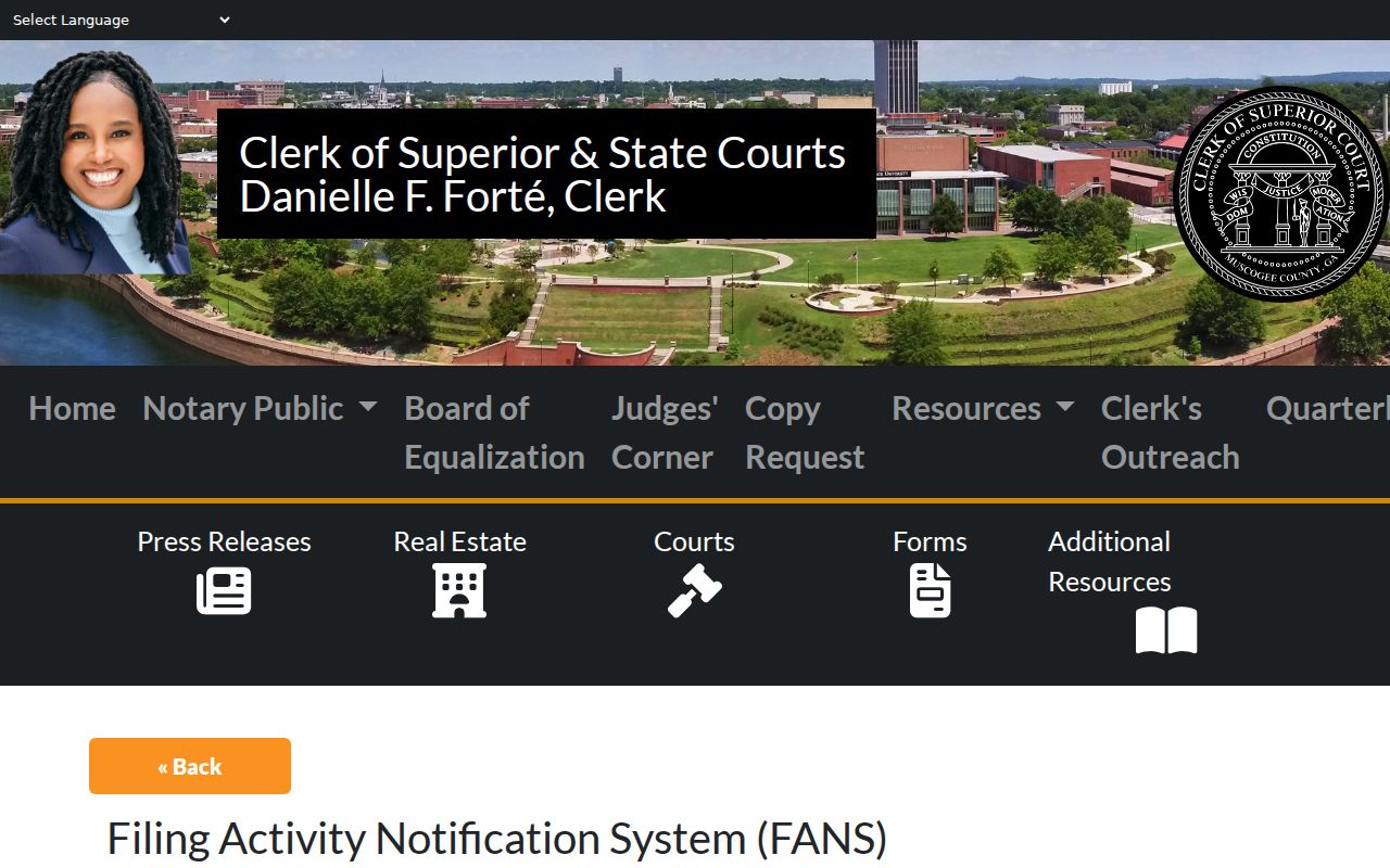 Columbus previous residents Muscogee property filing alerts